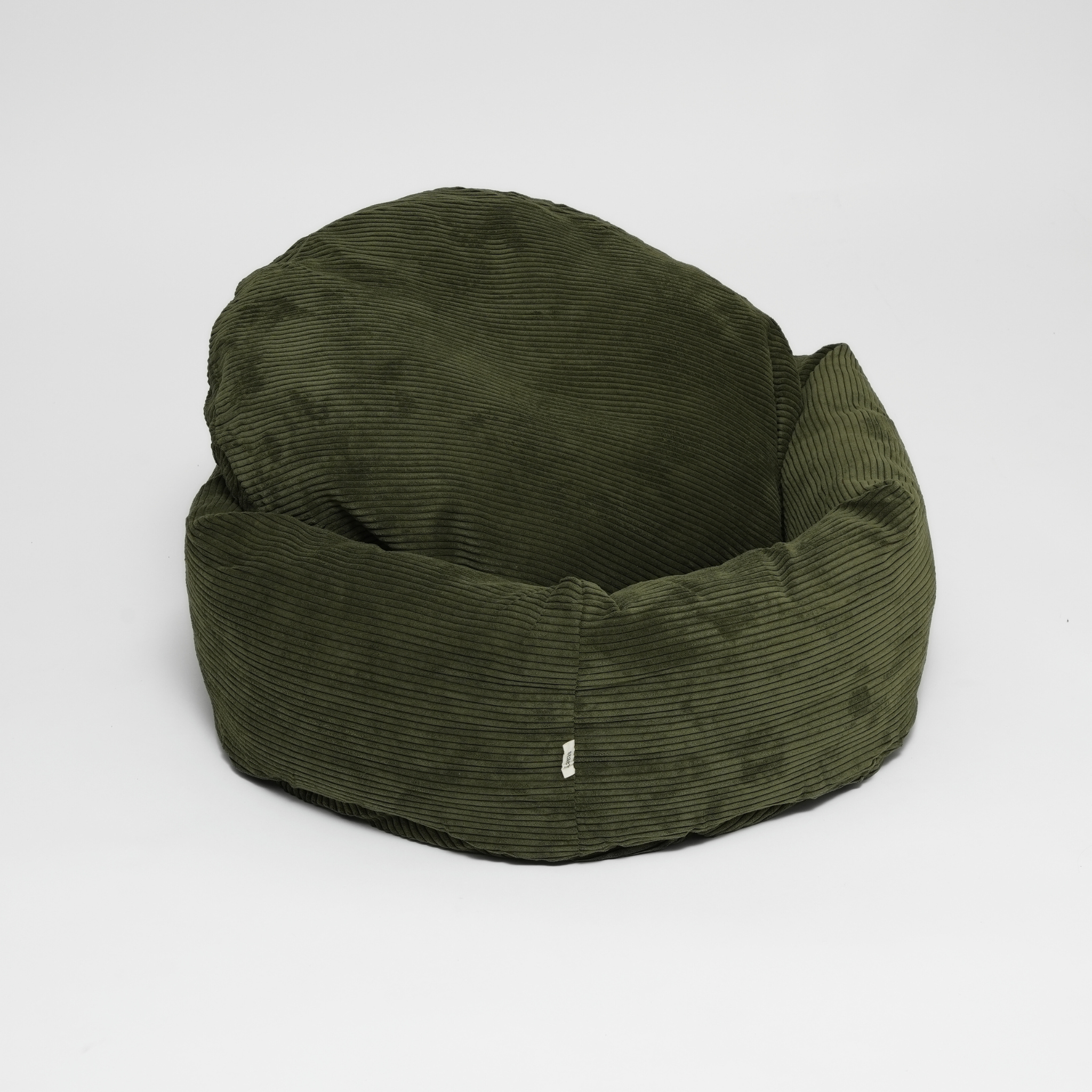 Luna hondenmand 3.0 | Moss Green Corduroy