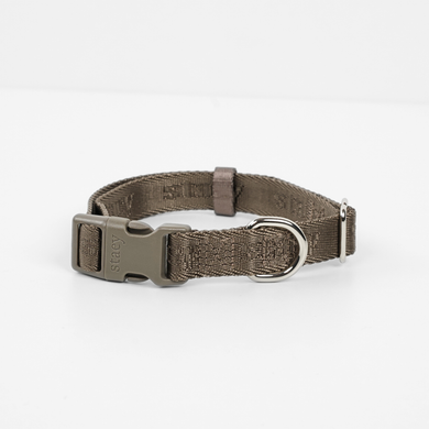 Elma Luxe Halsband met riem | Taupe