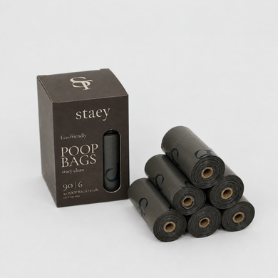 Staey Clean poepzakjes voor honden | Taupe