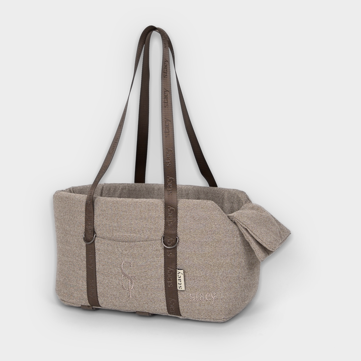Maya 2-in-1 autostoel, Herringbone Mocca
