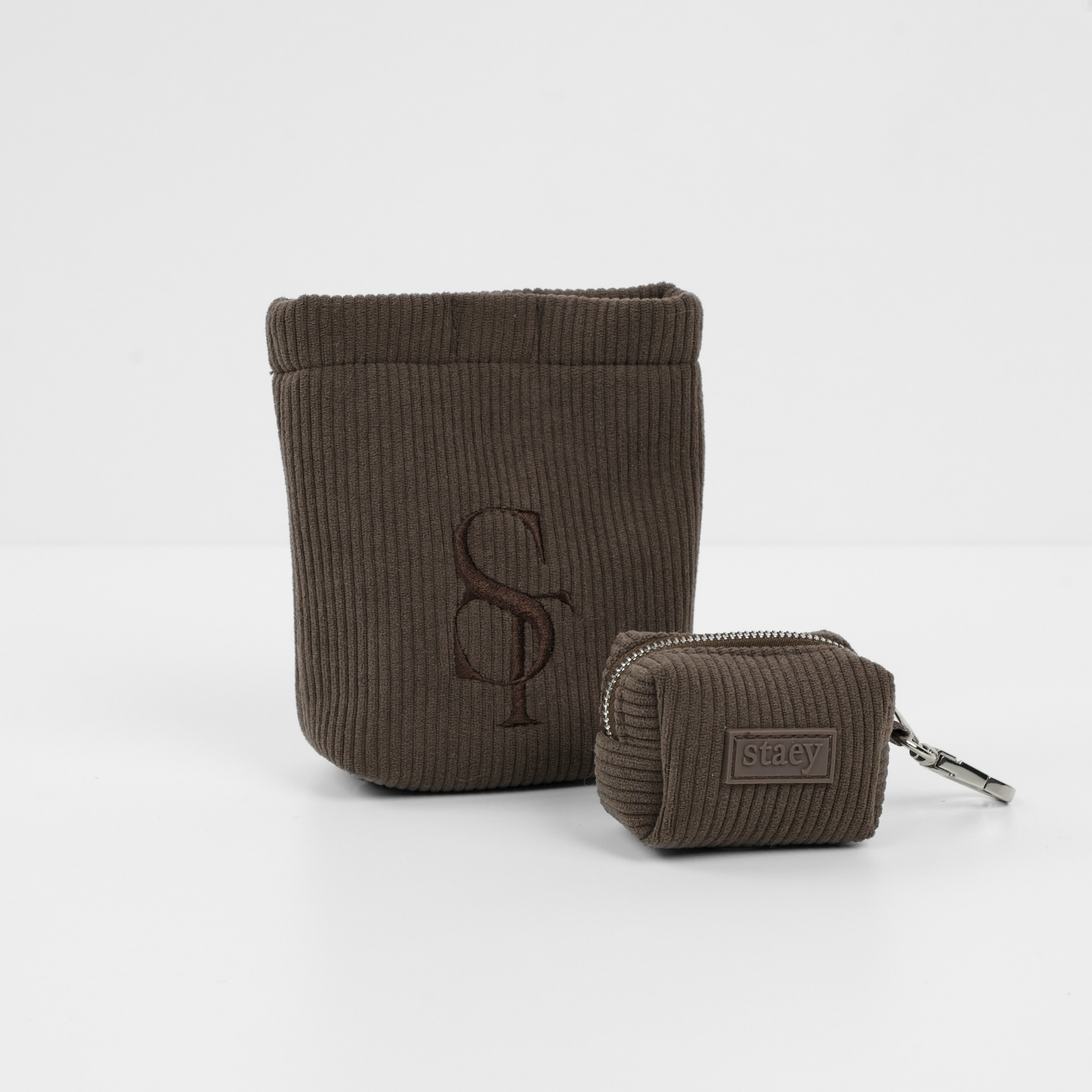 Pochette à friandises Elma avec distributeur de sacs à déjection | Dark Oak