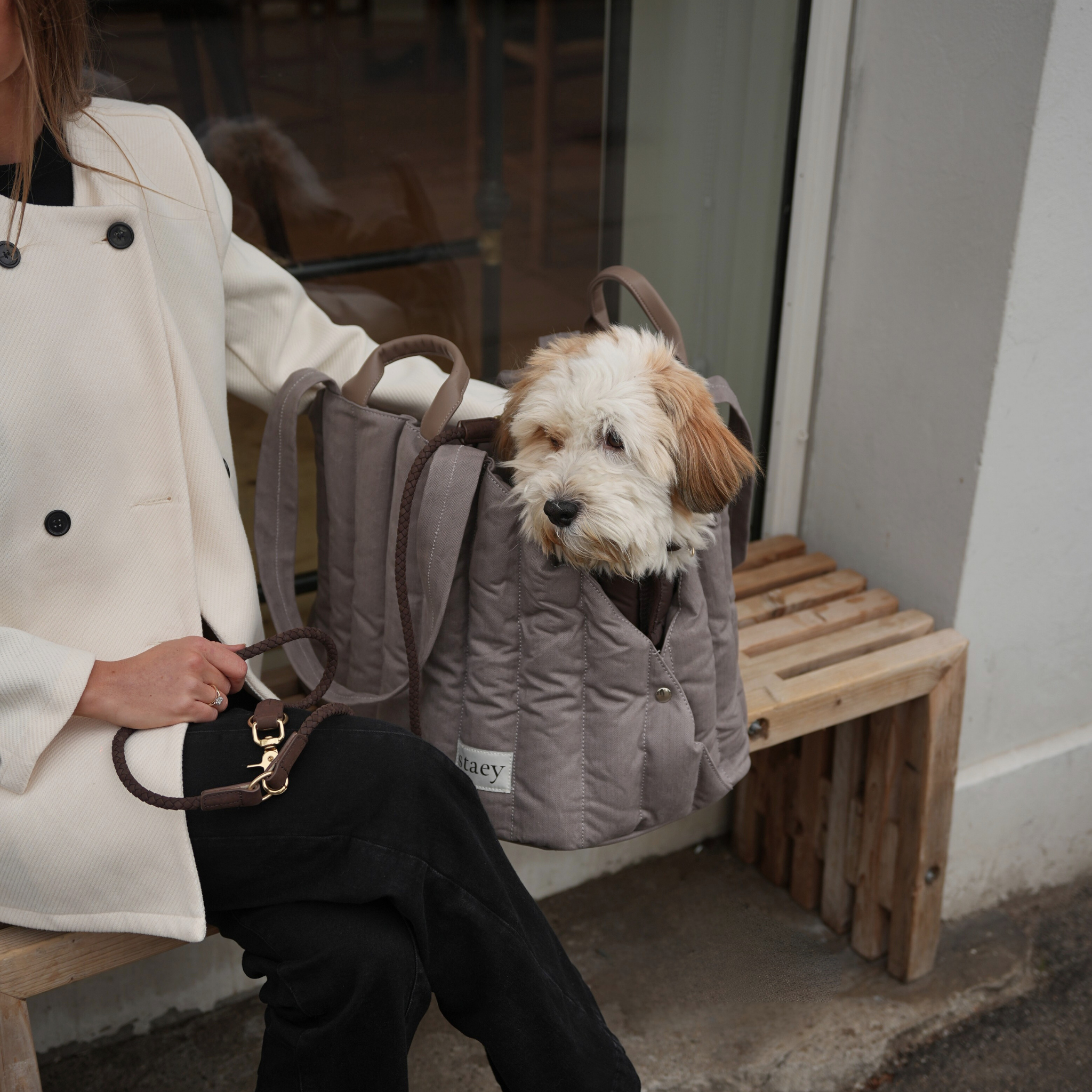 Sac de transport Elva | Taupe