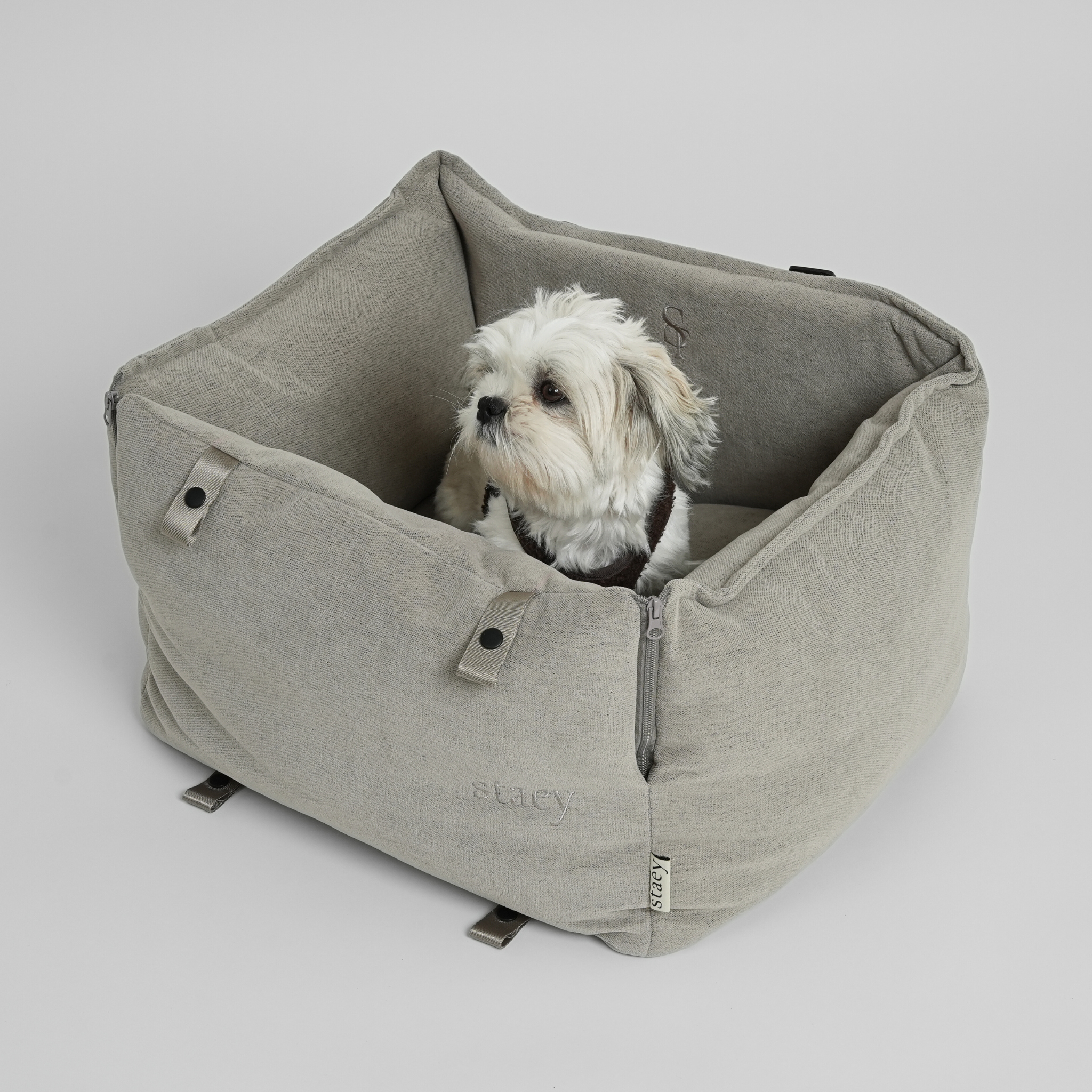 Fenja 2-in-1 Autostoel voor Honden | Dune