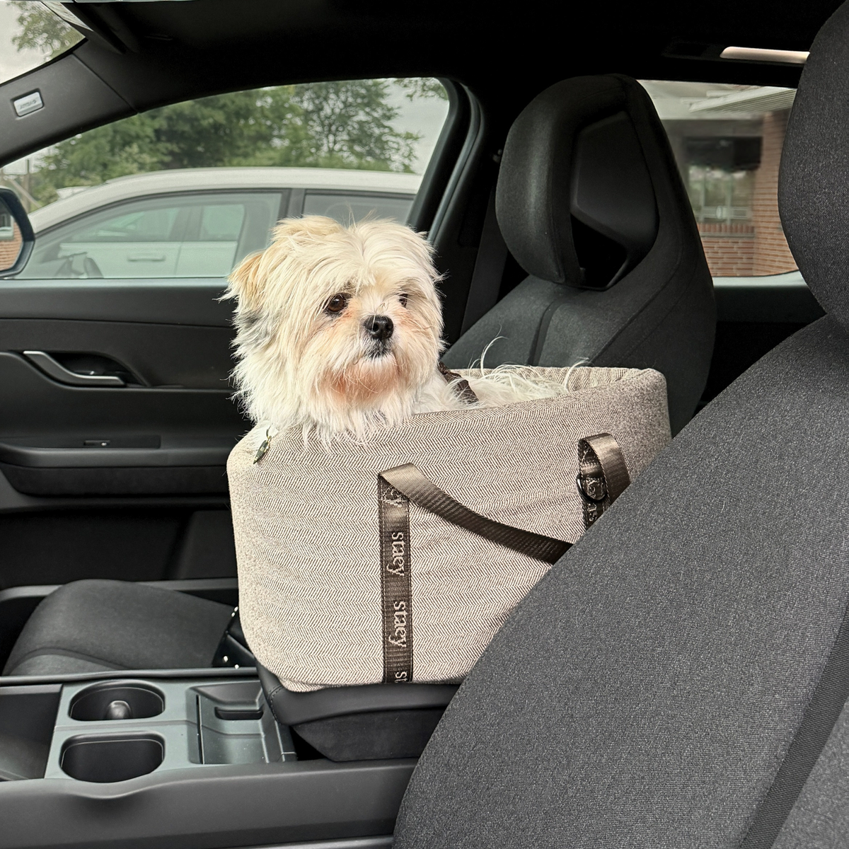 Maya 2-in-1 Car Seat, Herringbone Mocca