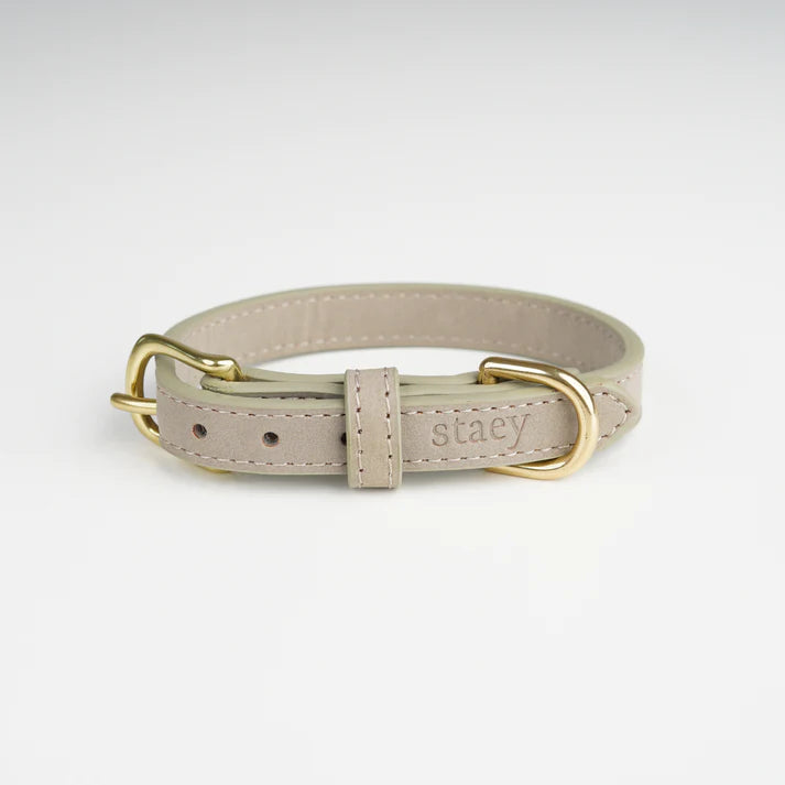 Grace leren hondenhalsband | Nature