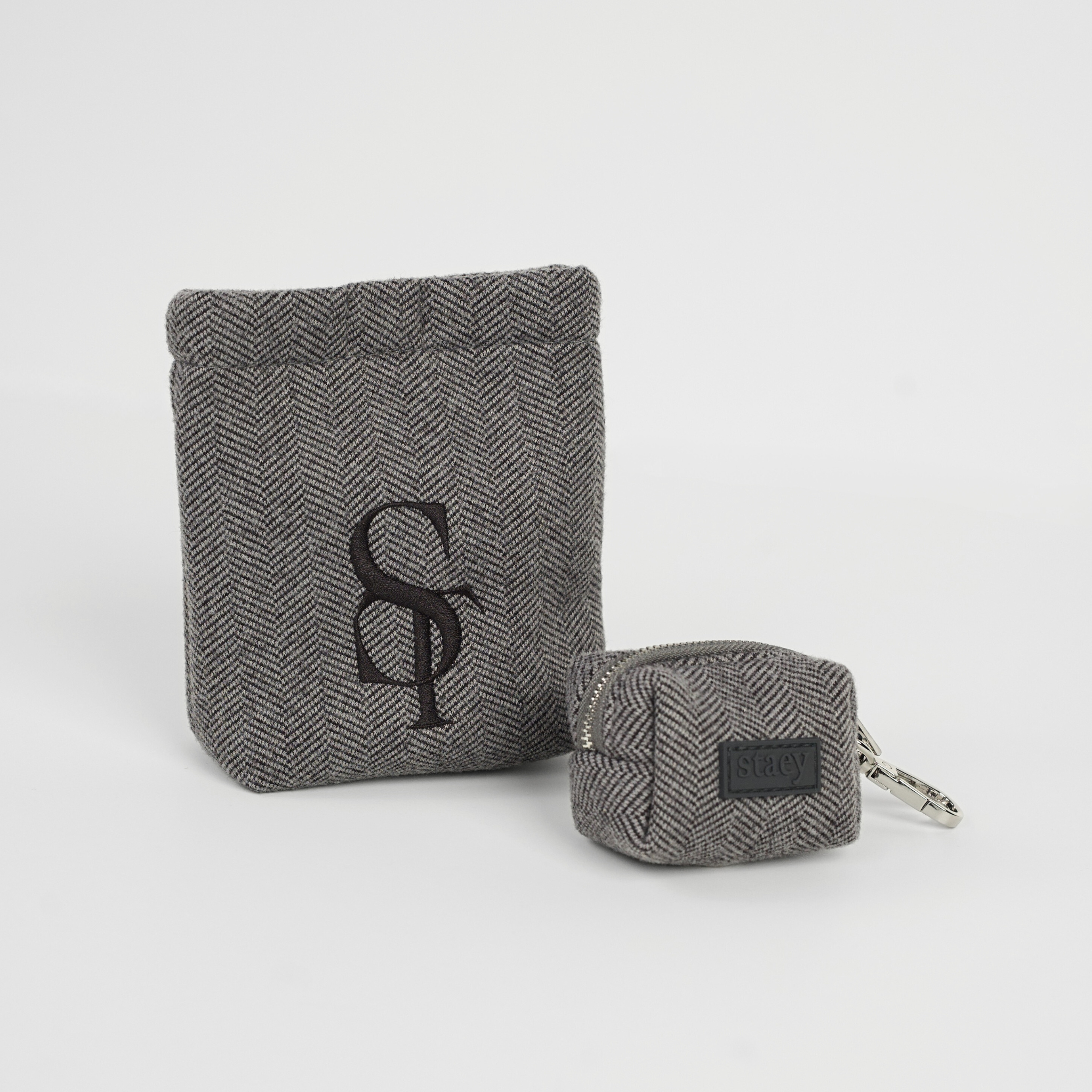 Elma-beloningszakje met poepzakjeshouder | Dusty Blue