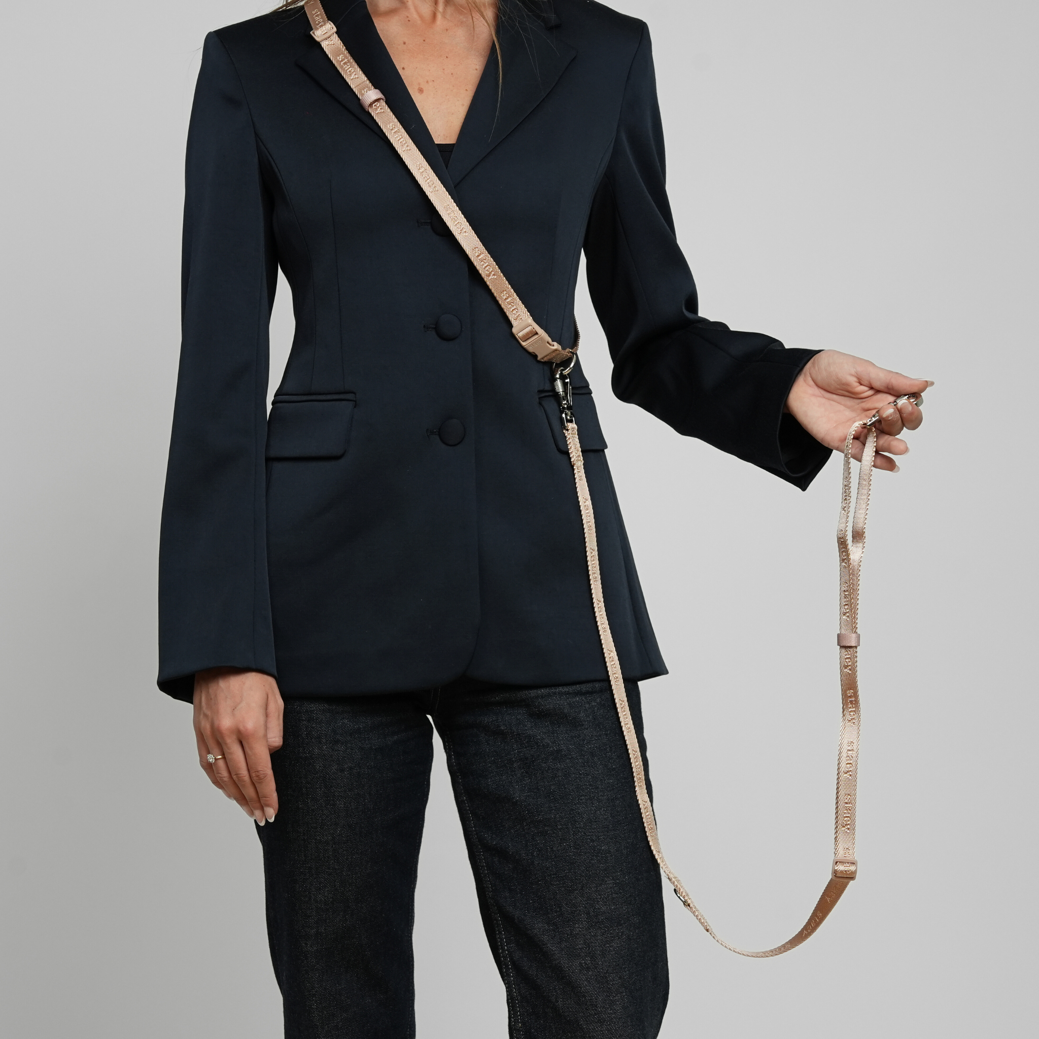 Handsfree Hondenriem | Light Rose