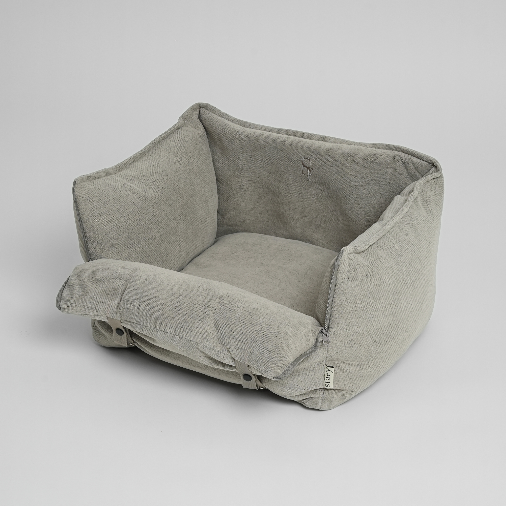 Fenja 2-in-1 Autostoel voor Honden | Dune