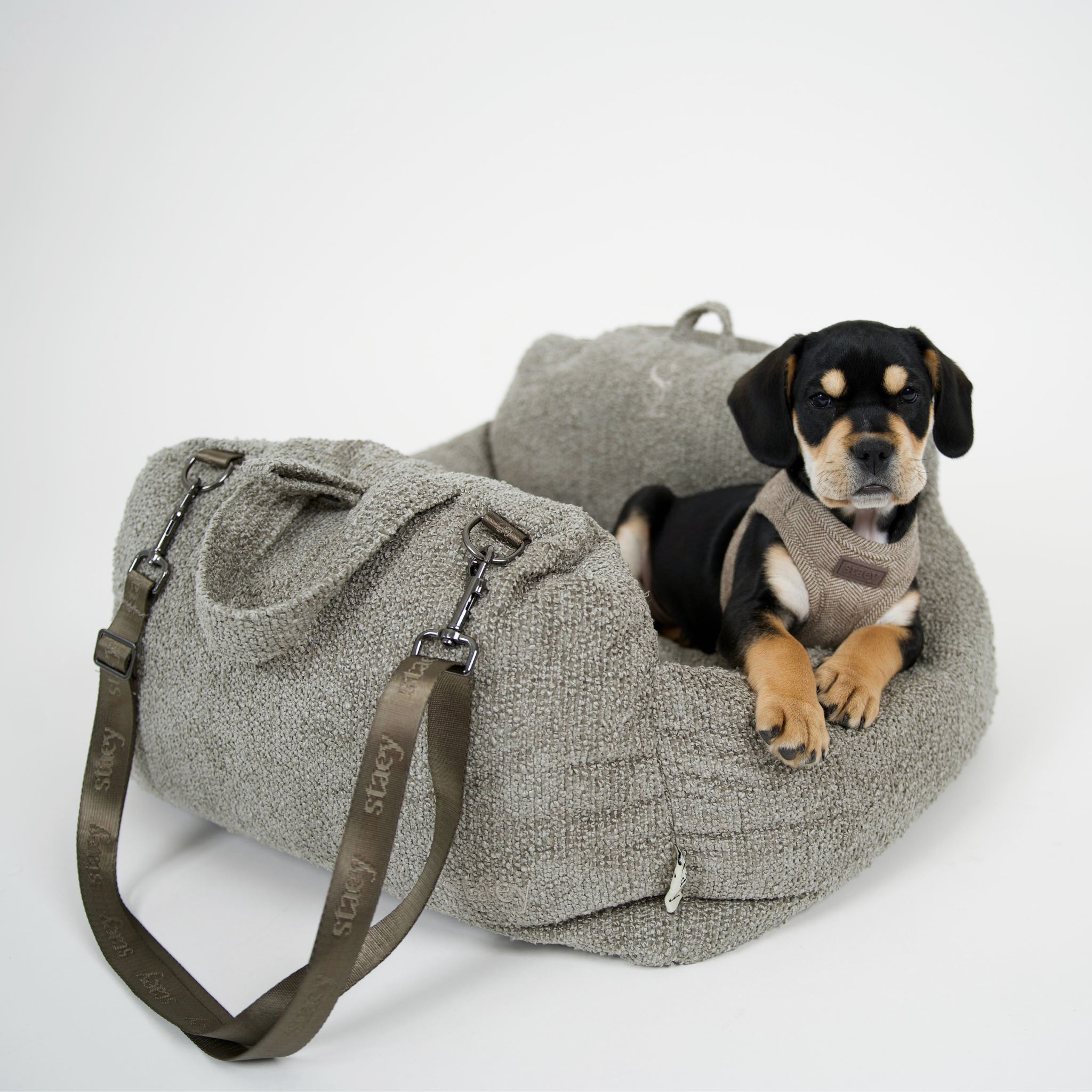 Tova 2-in-1 Autostoel | Oat Bouclé