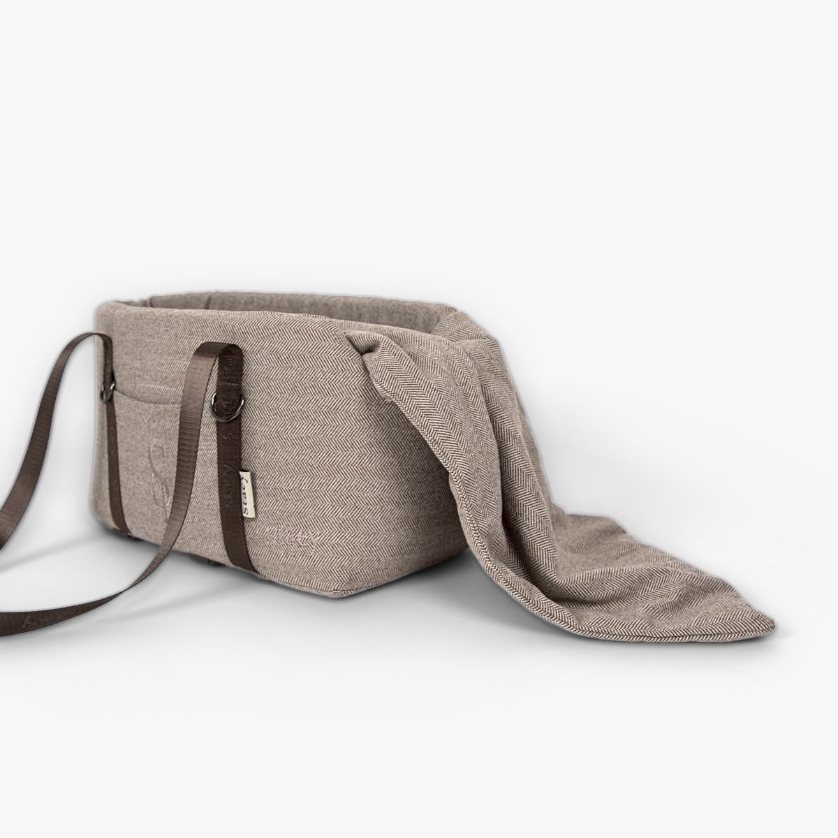 Maya 2-in-1 autostoel, Herringbone Mocca